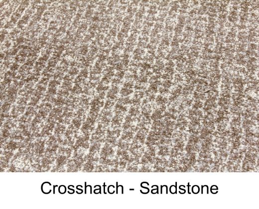 Carlingford Carpet -  Crosshatch Sandstone 4M 1