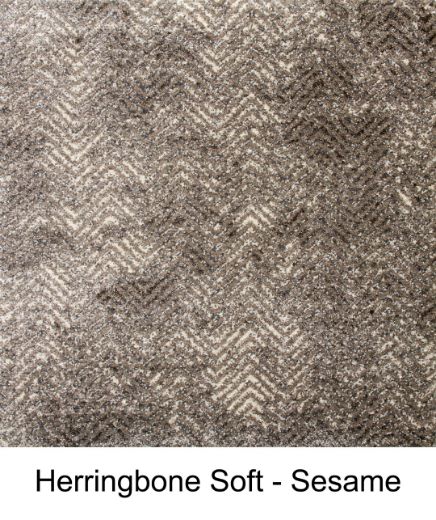 Carlingford Carpet - Herringbone Soft Sesame 4M