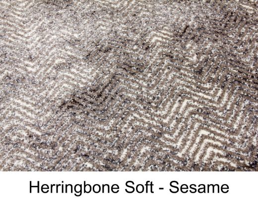 Carlingford Carpet - Herringbone Soft Sesame 4M 1