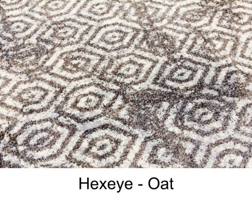 Carlingford Carpet - Hexeye Oat 4M 1