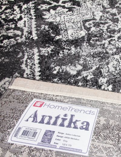 Antika Medallion - Grey 10