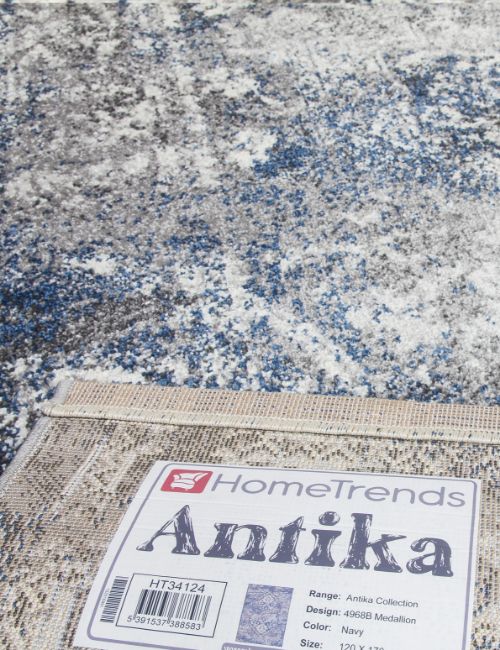 ANTIKA - 200 X 300 - MEDALLION - NAVY