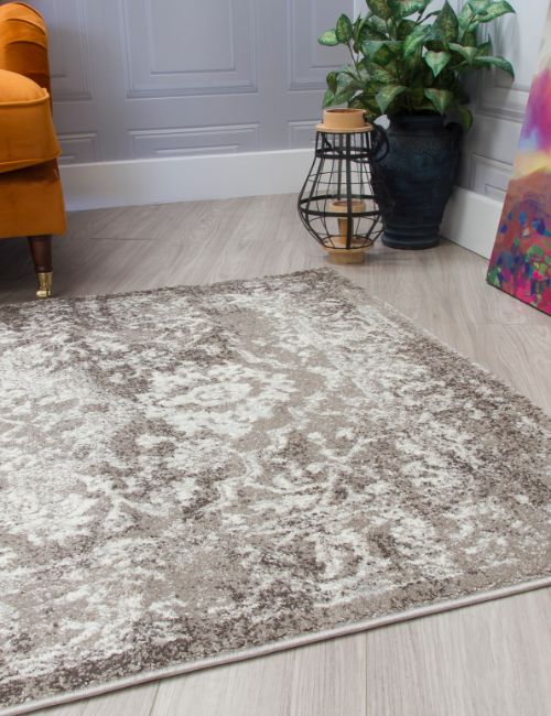 ANTIKA - 160 X 220 - MEDALLION - TAUPE