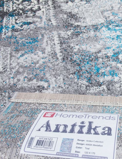 ANTIKA - 200 X 300 - MEDALLION - TEAL