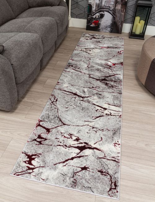 GLITZ MARBLE 67 X 240 - RED