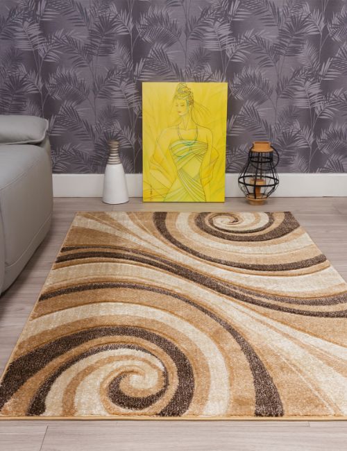 SAMBA SPIRALS BEIGE 80 X 150