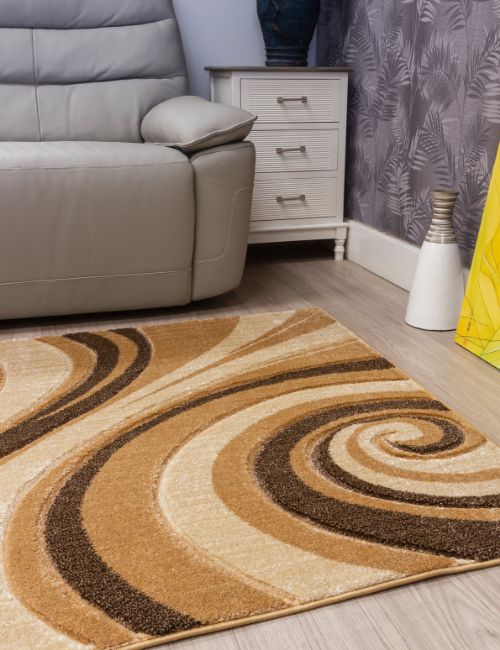 SAMBA SPIRALS BEIGE 160 X 220