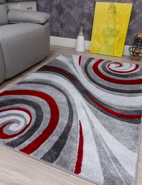 SAMBA SPIRALS RED 120 X 170