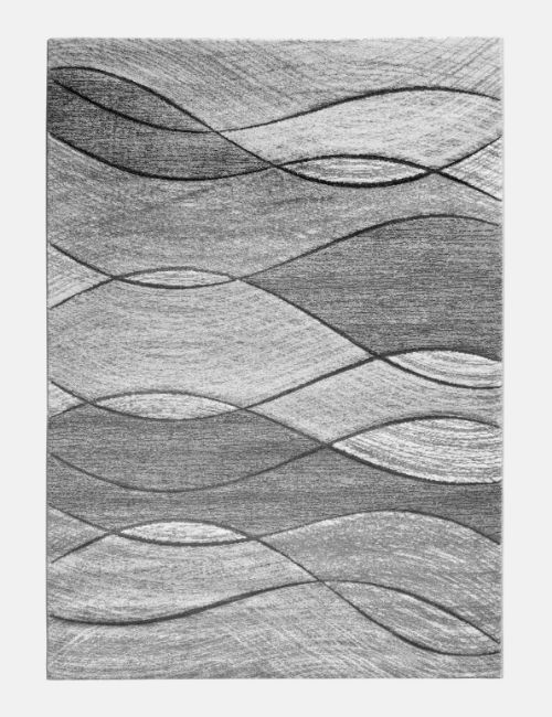 IMPULSE -   67 X 120 - WAVES - GREY