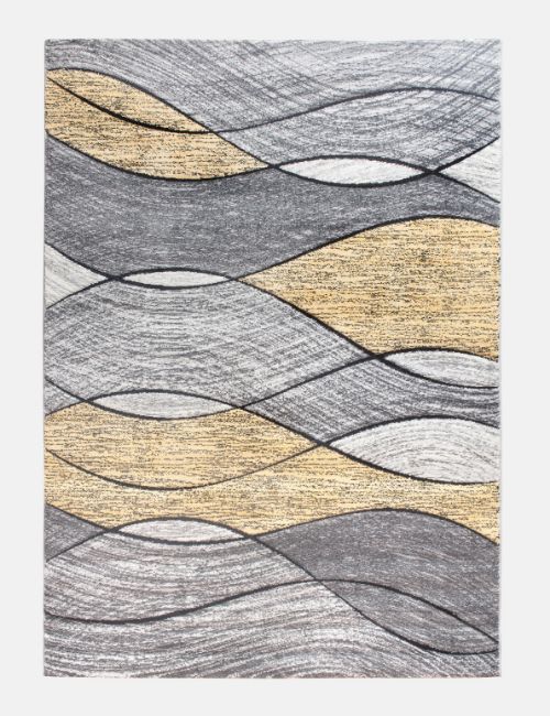 IMPULSE -   67 X 120 - WAVES - BLACK/YELLOW