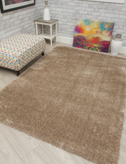 PLUSH - 120 X 170 - PLAIN - BEIGE