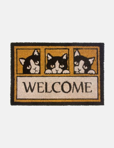 Coir Doormat Paws 2