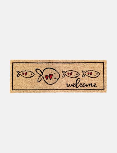 Coir Doormat - 25 X 75 - Happy Home 4