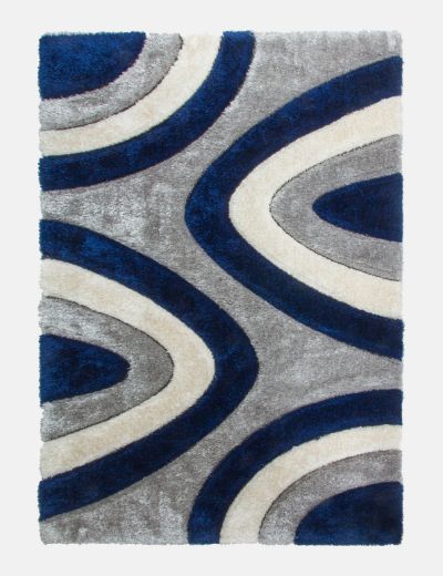 Luxus Ripples - Navy