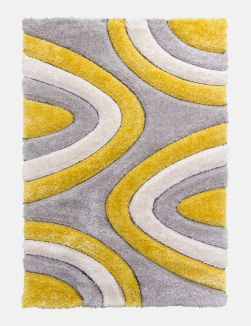 LUXUS - 120 X 170 - RIPPLE - MULTI YELLOW