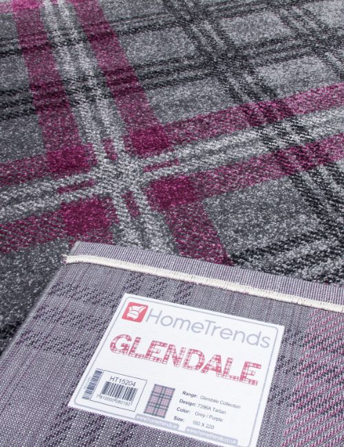 GLENDALE GREY/PURPLE 200 X 300