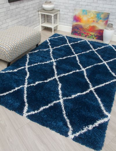 Fantasy Trellis - Blue Cream 2