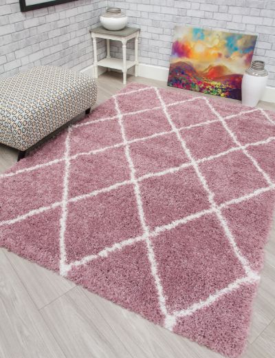 Fantasy Trellis - Pink / Cream 2