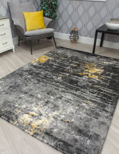 Bellini Mirage - Dark Grey / Yellow 2