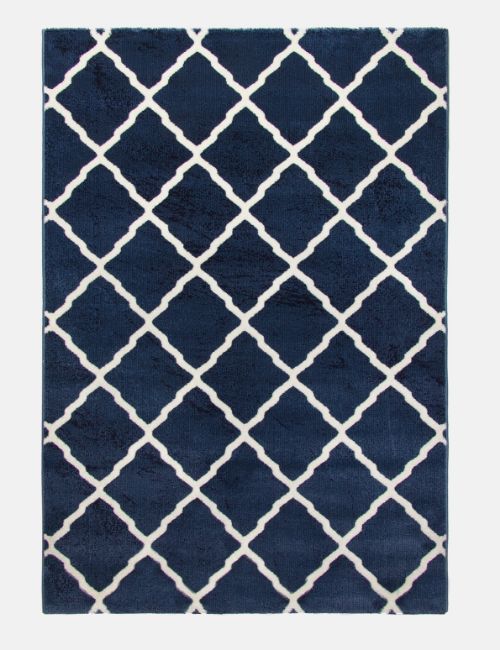 TOSCANA LATTICE BLUE 80 X 150