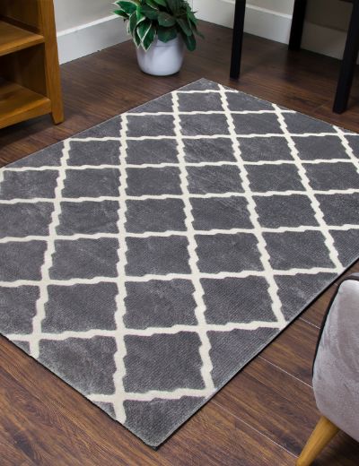 Toscana Lattice - Medium Grey 2