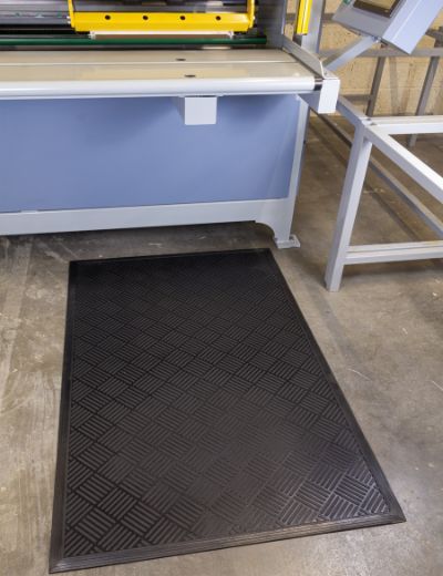 CLEAN SCRAPER RUBBER MAT 90X150 10MM 2